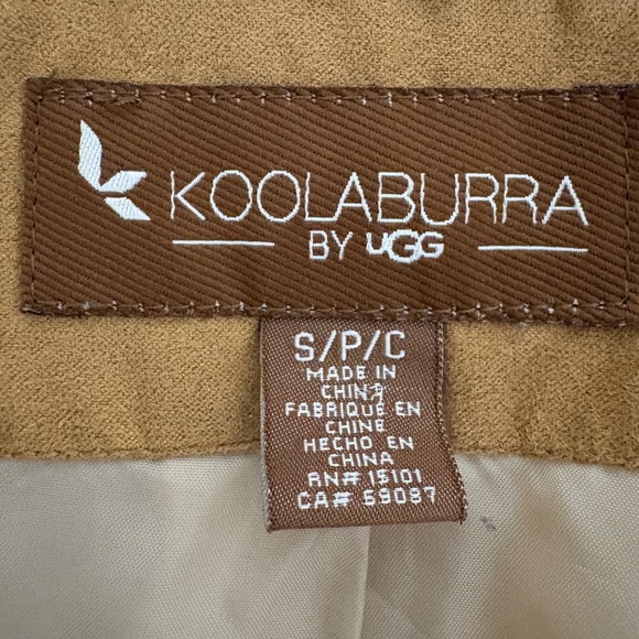 Koolaburra by UGG Sherpa Fleece Teddy Coat Jacket Beige Button Front Women's S - Picture 8 of 11